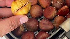 Air fryer chestnuts: how to make them perfect and peel them easily and quickly