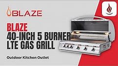 Blaze 40-Inch 5 Burner LTE Gas Grill: Features and Performance