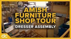 Inside an Amish Furniture Shop: Dresser Assembly