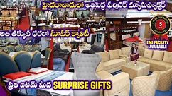 Best Home Furniture Store | Ugadi & Ramzon Discount Offers | Hyderabad, Free Gift, EMI MS Furniture