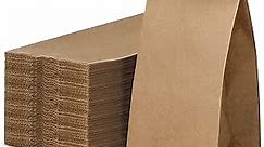 Kraft Paper Bags 2 Lb - Durable Brown Paper Bags for Snack, Lunch, Sandwich, Pastries, Popcorn, Grocery and Party Favor – Bulk Paper Bags – 4.5 x 2.7 x 7.7 In - 500 Count