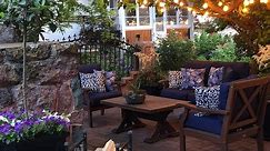 How to Create a Beautiful Outdoor Patio Area 🌿// Garden Answer
