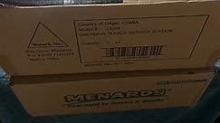 Unboxing Menards O gauge Train cars and Accessory