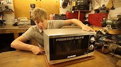 The FREEZER-WAVE! Man invents opposite to microwave