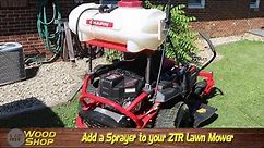 Add a Sprayer to your ZTR Lawn Mower