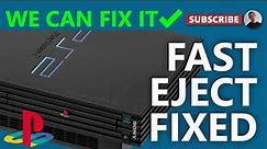 Playstation 2 | CrAzY Disk Tray Fault | Fast Eject