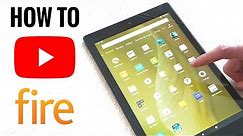 How to install YouTube or any app on Amazon Fire HD 10 Tablet