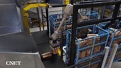 Amazon Reveals Warehouse Robot For Sorting Packages