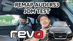 AUDI RS3 REVO STAGE 2 - JOM TEST GENG - LEPAS TU KITA DYNO .