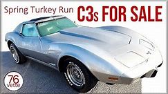 NINE C3 Corvettes FOR SALE… with PRICES!