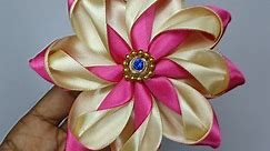 Awesome Ribbon Work ● How to Make Ribbon Flower ● DIY Ribbon Crafts Activities