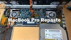 (LIVE) Tearing down my 2008 MacBook Pro to replace the thermal paste.
