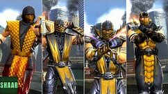 Mortal Kombat Komplete Edition - Scorpion Performs All Victory Poses