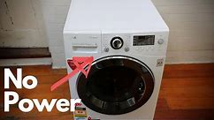 LG Washing Machine No Power $1 Fix