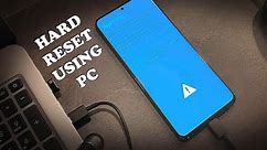 How to Hard Reset Android Phone with Computer !