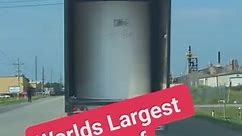 The world's largest roll of toilet paper in the world! Send this video to someone you know that needs this at home 🤣 #giant #fyp #AmaZing #worldrecord #crappy #big #huge | Hidden Heights Farm