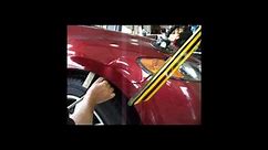 How to fix a dent in a fender | Three Rivers Dent