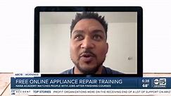 Free online appliance repair training