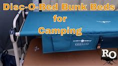 Review: Disc-O-Bed Camping Cots - Sleeping and Camping!