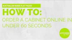 Kitchens by: YOU | HOW TO: Order a custom cabinet online in under 60 seconds