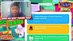 GIVING ROBLOX STREAMERS $10,000