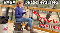 How to Install Removable Deck Railing | DIY