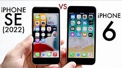 iPhone SE (2022) Vs iPhone 6! (Comparison) (Review)