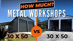 Metal Building Cost Comparison: 30x50 Metal Buildings in Midlothian Texas | WolfSteel Buildings