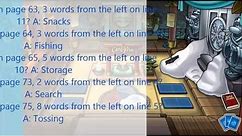 Club Penguin Book Codes The Ultimate Official Guide Answers