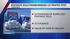 $1m in fentanyl pills seized during I-25 traffic stop