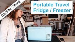 Portable Car Fridge Freezer: BougeRV CR Colorful Refrigerator