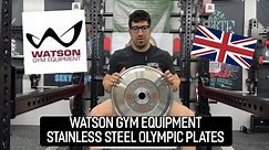 Watson Gym Equipment - Stainless Steel Pro Olympic Plates - Best Weight Plates on the Market?