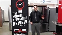 GE GSS25IYNFS Refrigerator Review - One Minute Info