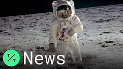 The Historic Moment Neil Armstrong and Buzz Aldrin Set Foot on the Moon
