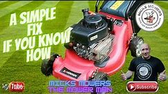 Sovereign Lawnmower Needs A Simple Fix #sovereign #simplefix