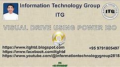 How to get visual cd/dvd drive on pc? Using PowerISO