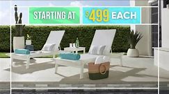 Rooms to Go Patio Spring Sale TV Spot, 'Chaise and Outdoor Dining Sets'