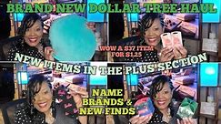 🔥BRAND NEW DOLLAR TREE HAUL WITH DOLLAR TREE PLUS ITEMS / A $37 MAKEUP ITEM 🚨WOW BRAND NAMES 3-11-24