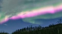 Northern Lights Turn Pink Thanks To Crack In Magnetic Field