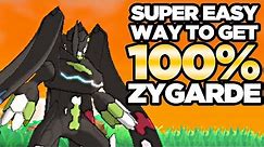 SUPER EASY Way to Get 100% Zygarde Complete Form in Pokemon Ultra Sun and Moon | Austin John Plays