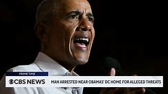 Man arrested near Obama's D.C. home for alleged threats