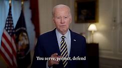 Biden pushes gun control in video statement honoring National Police Week