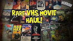 Rare Horror VHS Tapes Found at a Yard Sale Sealed - Hundreds of Dollars Will be Made at One Sale!