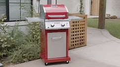Introducing the Nexgrill DEluxe 2-burner gas grill in Red!