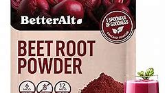 Better Alt Beet Root Powder - 16oz, 100% Natural Nitric Oxide Booster, Beet Juice Powder, Superfood for Healthy Heart, Beets Powder Supplement, Beetroot Powder, 112 Servings,1lb