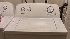 Amana washing machine NTW4611BQ0 (Out of balance)