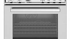 Bertazzoni Professional Series 30 in. Dual Fuel Range, 4 Brass Burners, Electric Self-Clean Oven In Stainless Steel - PRO304BFEPXT