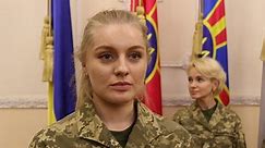 Ukraine unveils military uniforms for women after complaints that ill-fitting men's clothes hindered them on the frontline