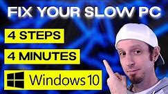 How to Fix Your Slow Computer - 4 Easy Steps - Windows (2023)