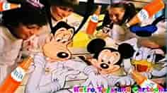 Fanta Disney's Mickey Donald Goofy Pluto My Friend Fanta Space Commercial Retro Toys and Cartoons
